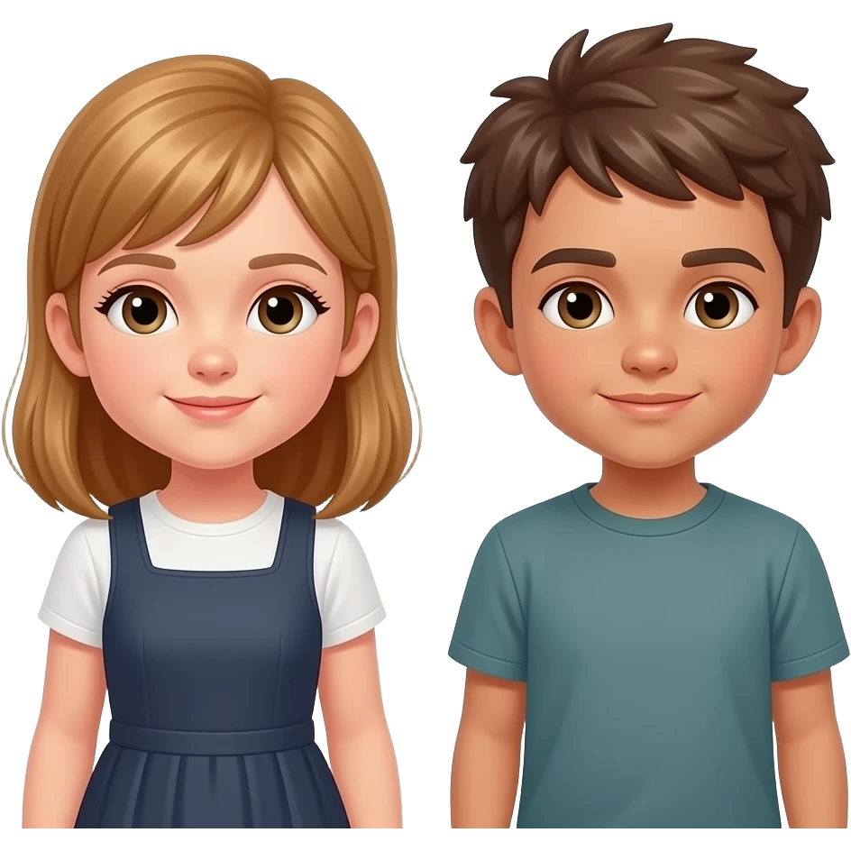 Bana iksiide buğday tenli olucak şekilde bi kız bi erkek yapar mısın 15 yaşlarında olsunlar emoji