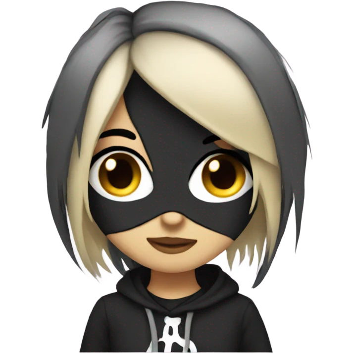 Emo girl  emoji