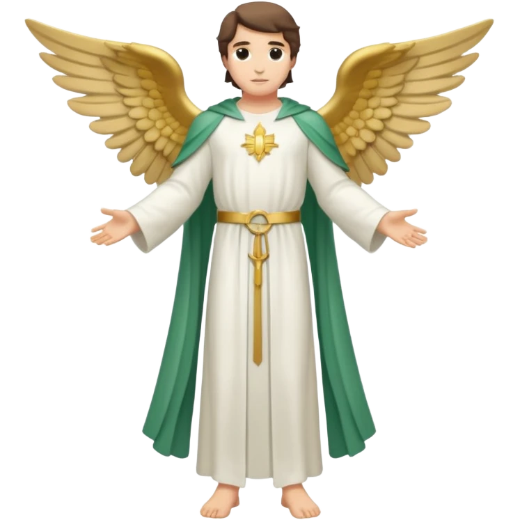 Archangel Raphael full body emoji