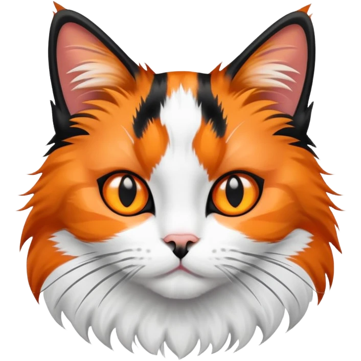 Calico cat emoji