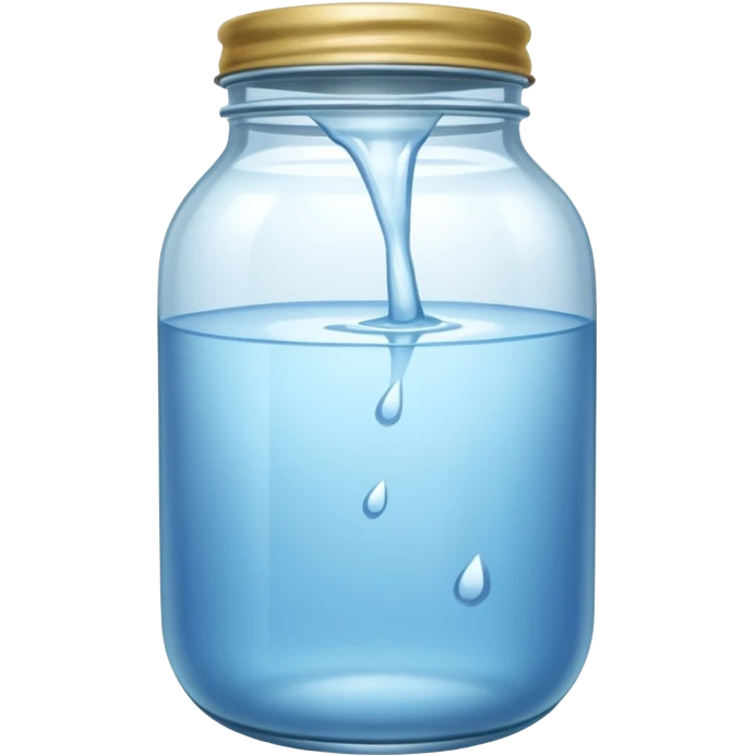 Aquarius (a jar spilling water outward) emoji