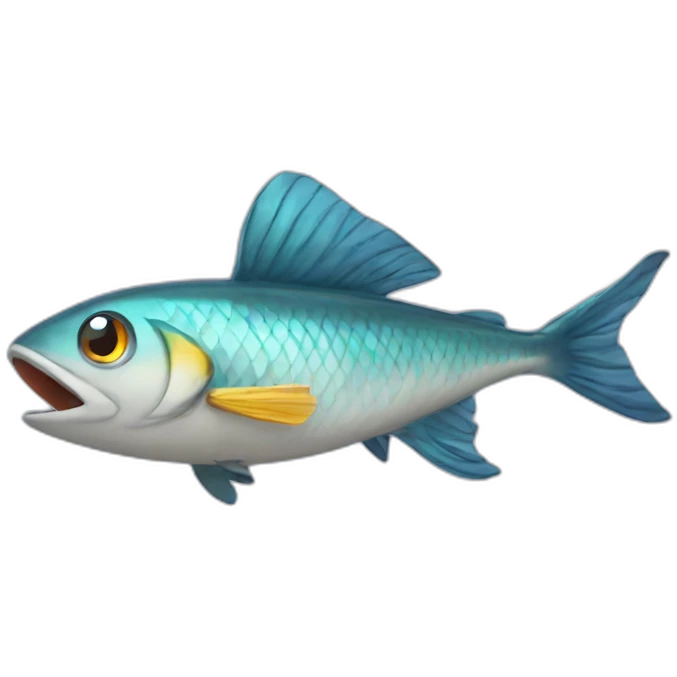 Flying fish emoji