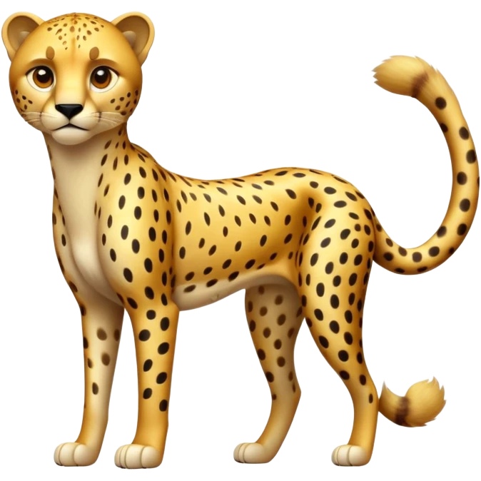 cinematic-cheetah-realistic-full-body-standing-emoji,-slim-and-athletic-frame-poised-for-action,-long-tail-curving-slightly,-head-tilted-dramatically,-sleek-golden-fur-with-black-spots,-piercing-amber-eyes,-simplified-yet-realistic-focused-features,-highly-detailed,-glowing-with-an-almost-sarcastic-glow emoji