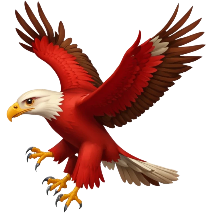 Red eagle  emoji
