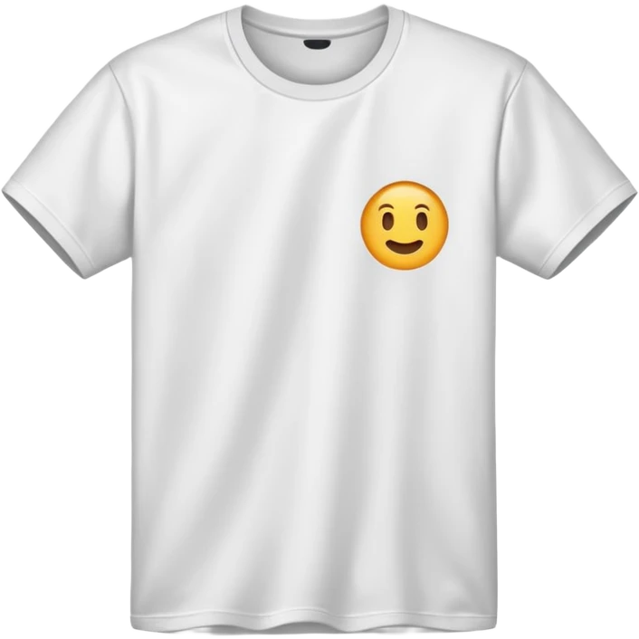 t-shirt with no emoji emoji
