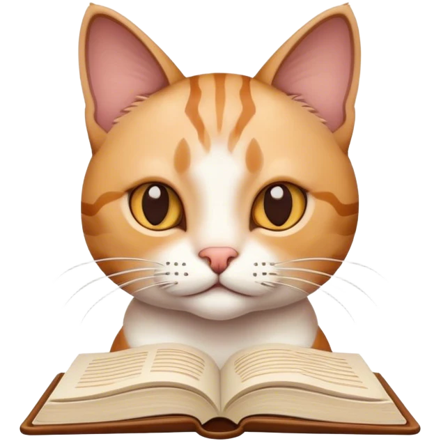 Cat that is researcher about biology  emoji