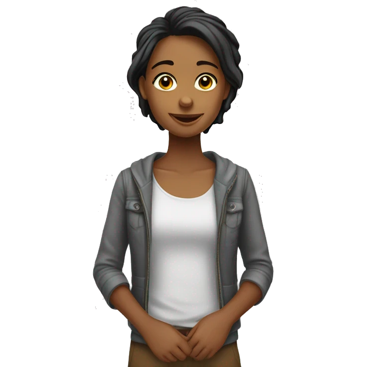 Careca com filha emoji