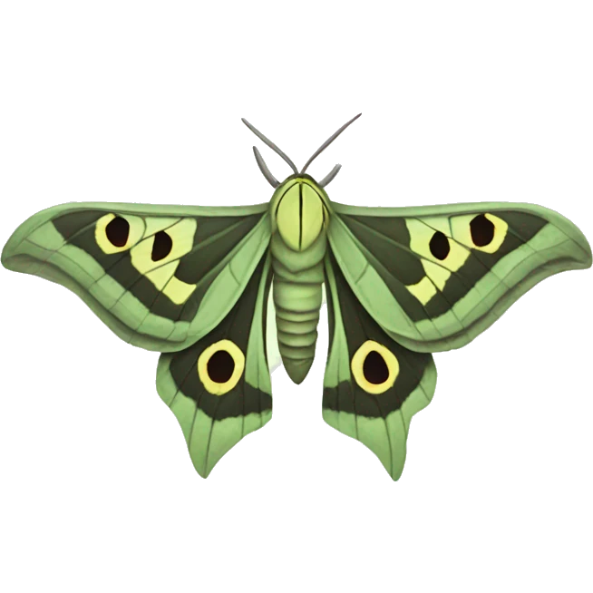 lunar moth emoji