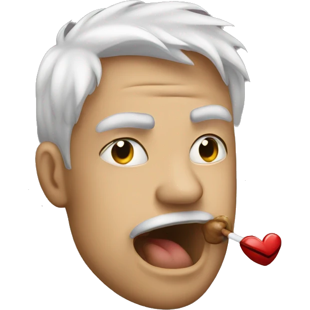 Kiss after a fight emoji