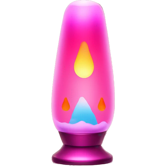 year 2000’s pink lava lamp emoji