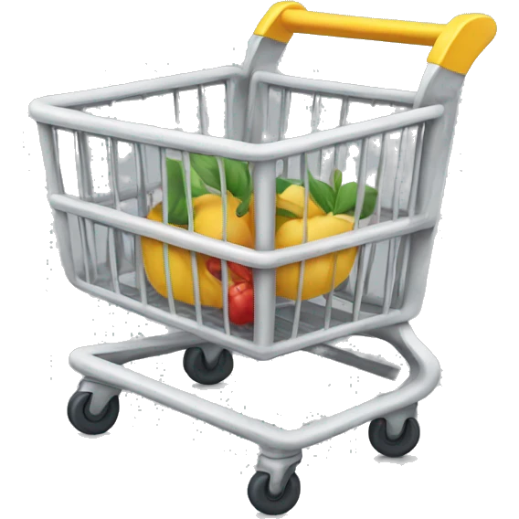 shopping cart emoji