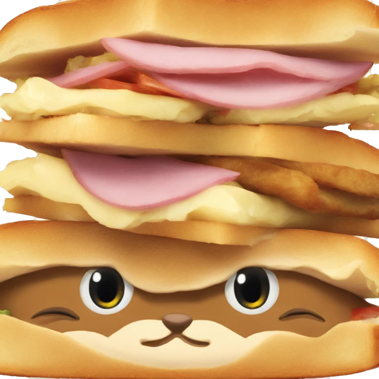 Bunny sandwich  emoji