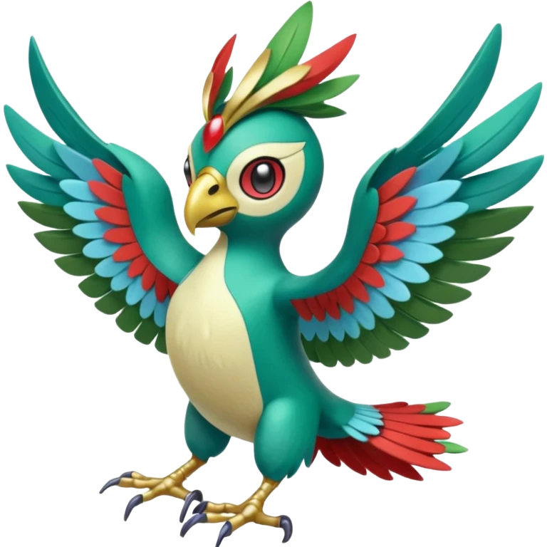 Meloetta-Hawlucha-Xatu-Natu-Swablu-Trico-Pokémon-Fakémon-fusion-hybrid-creature emoji
