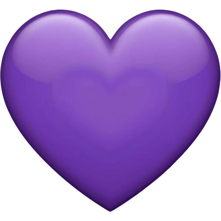 Half Black  and half Purple Heart emoji