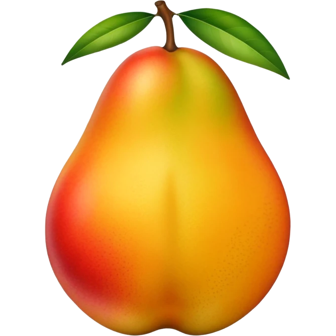 sobbing mango emoji