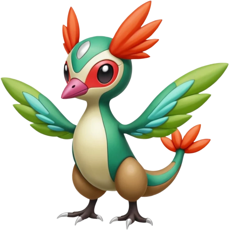 Meloetta-Trapinch-Xatu-Pokémon-Fakémon-hybrid-fusion-creature emoji