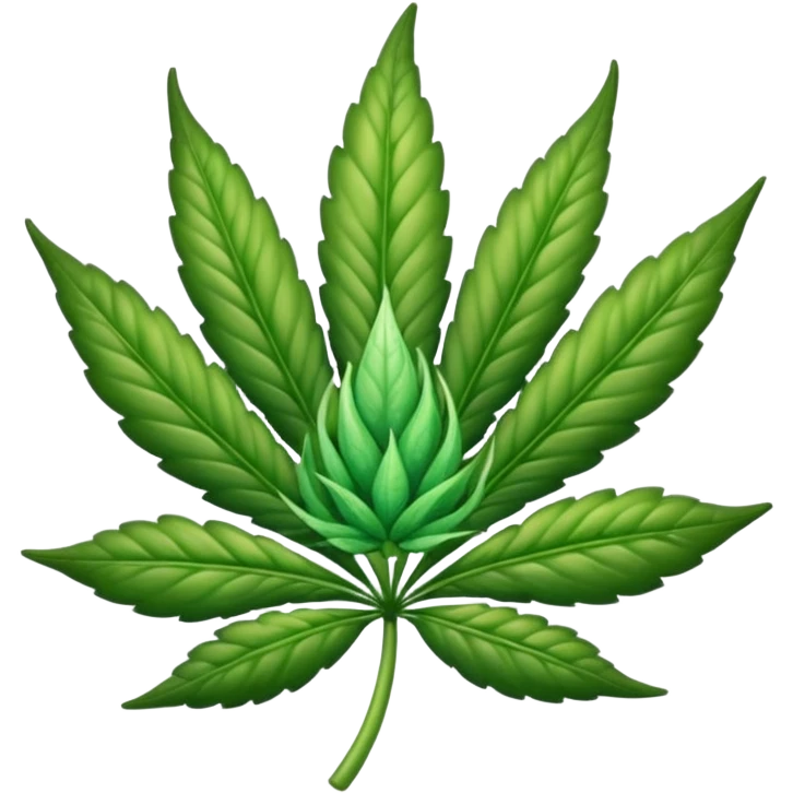 Crea un cogoyo de marihuana  emoji