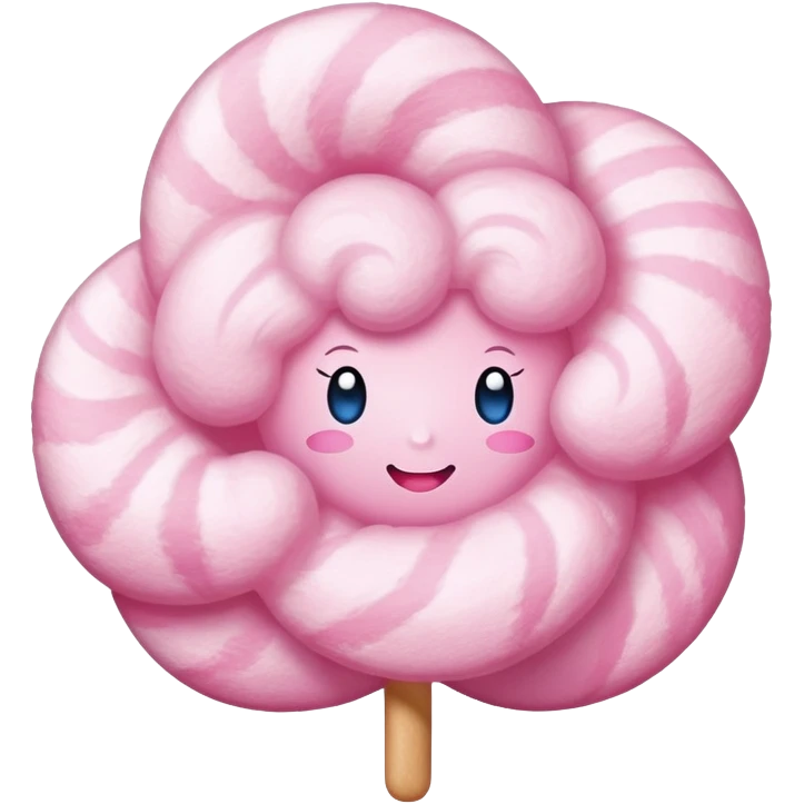 Cotton candy emoji