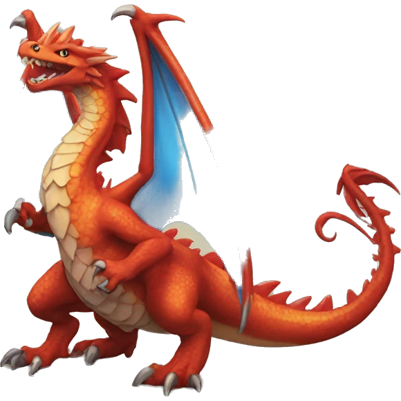 Dracaufeu emoji