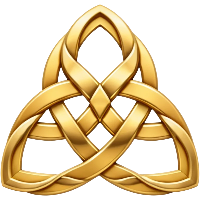 Celtic trinity knot emoji