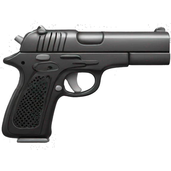 Toy pistol emoji