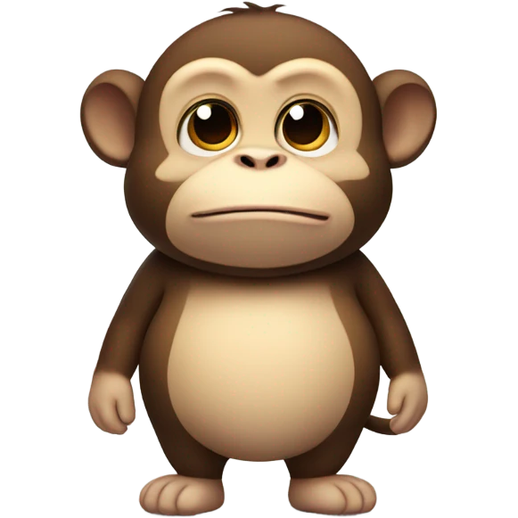 Fat monkey  emoji