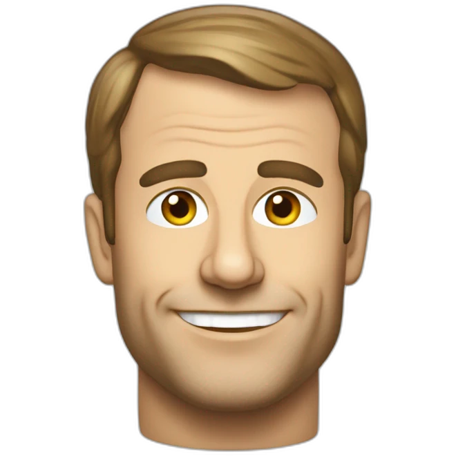 Macron bière emoji