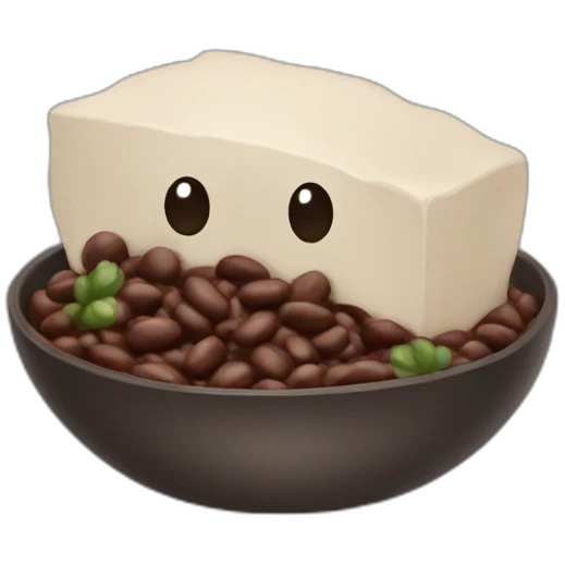 black bean frijoles emoji