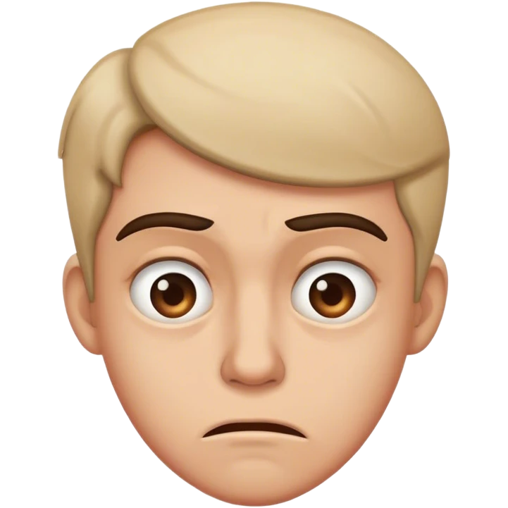 swallow in disgust emoji
