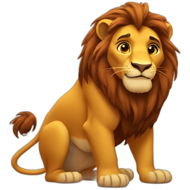 lion king emoji