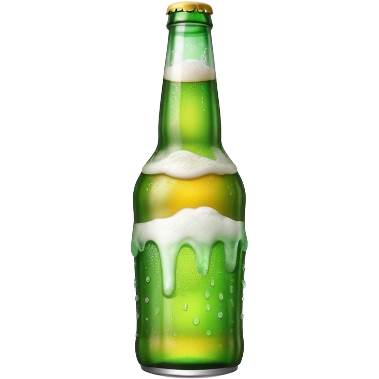 cold beer bottle emoji
