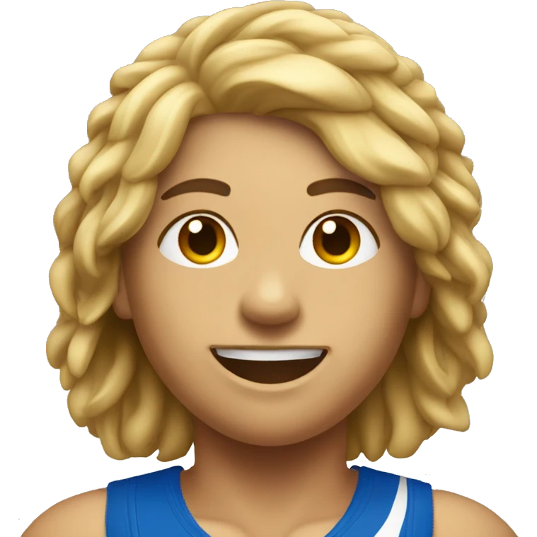 Beach volleyball player emoji