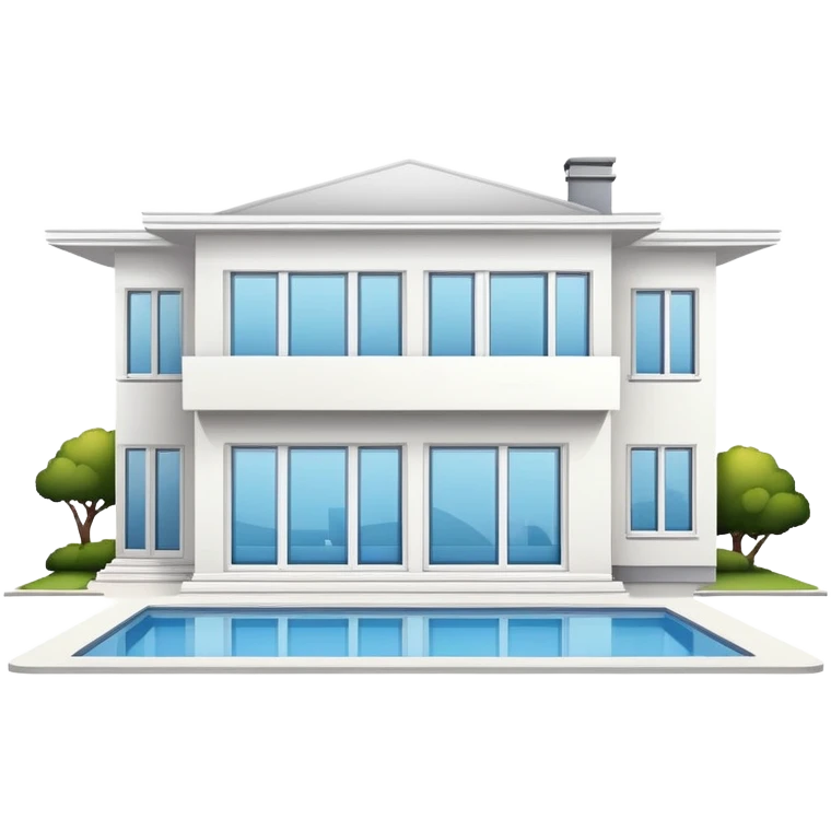 Bir villa emoji