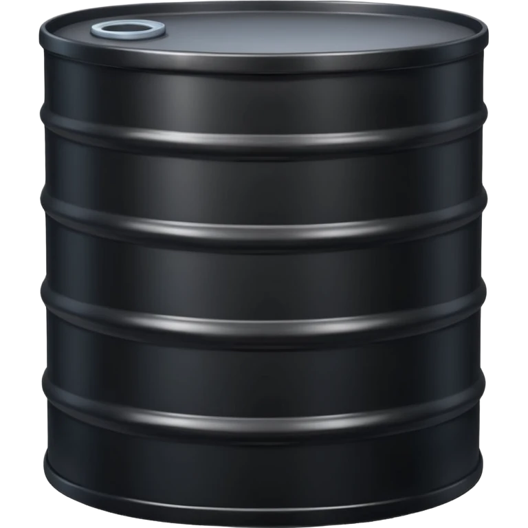 black oil drum в мультяшном реалистичный стиль, мягкий свет, чистые контуры, детализировано, гладкая emoji