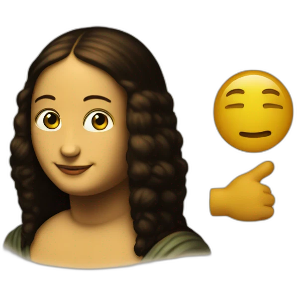 Mona Lisa emoji