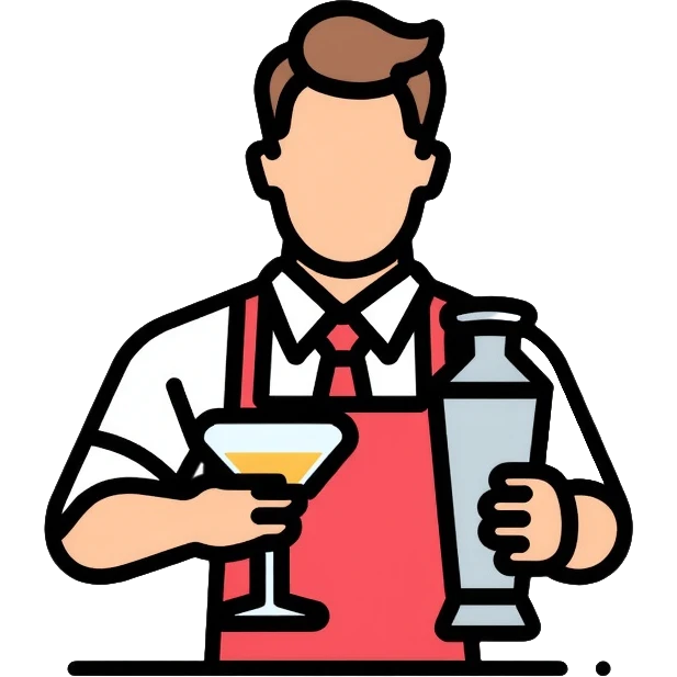 bartender using cocktail shaker emoji