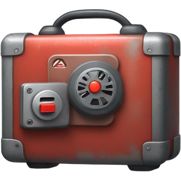 remote safe detonator with red button emoji