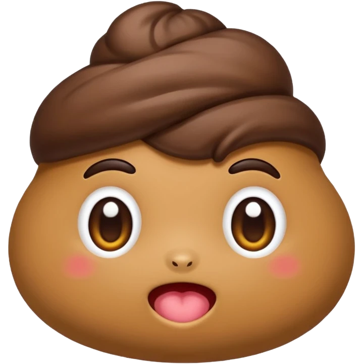 Mix poop and uwu  emoji