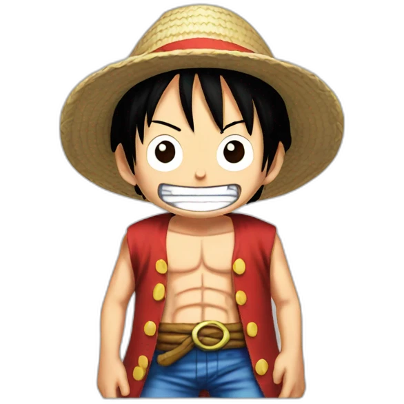 one piece luffy emoji