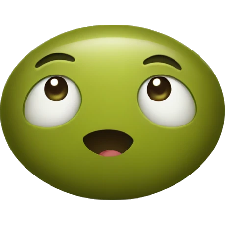 Green olive emoji