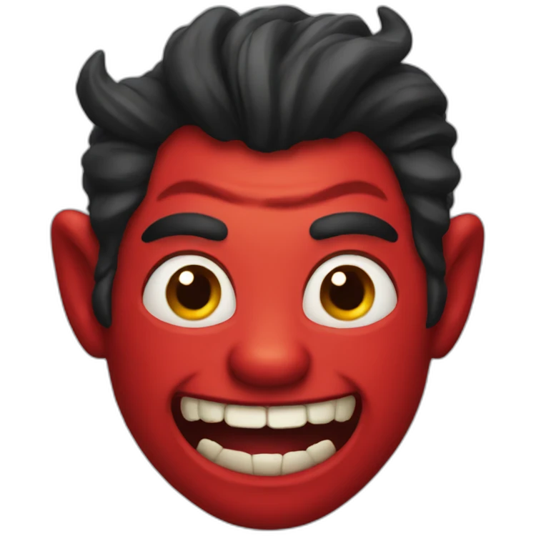 Funny devil  emoji