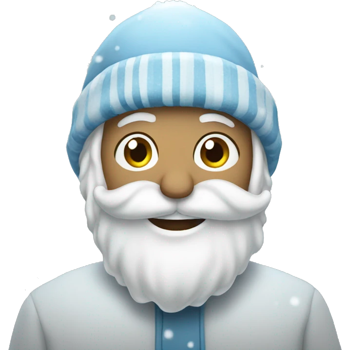 Snowing  emoji