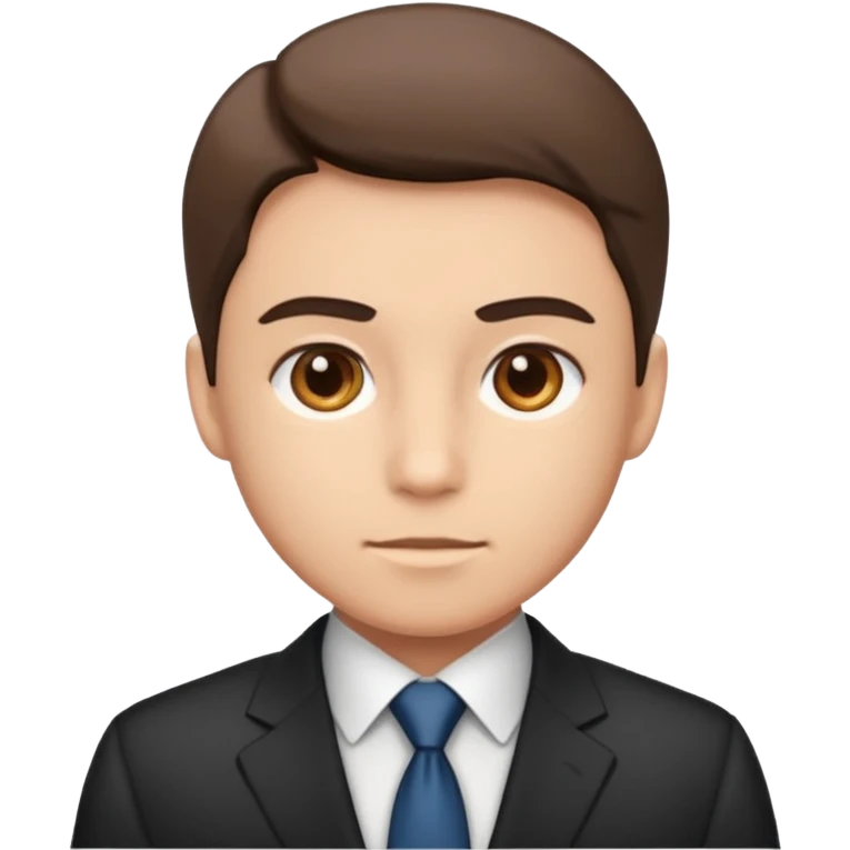 Business suit emoji