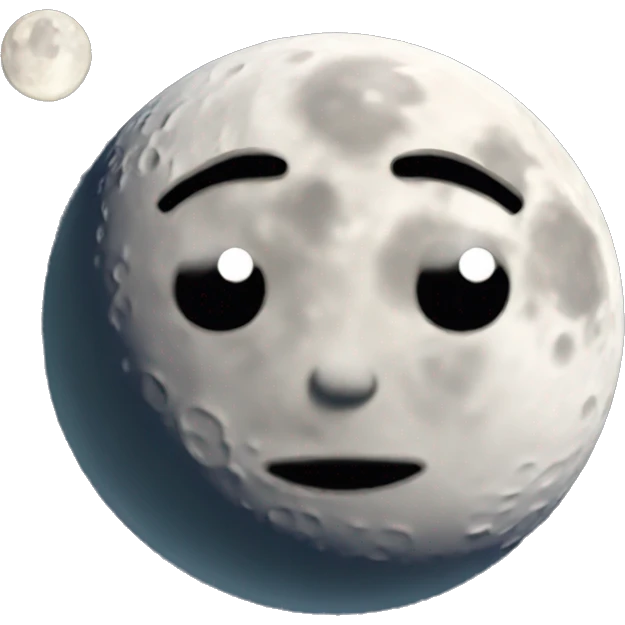 Moon emoji