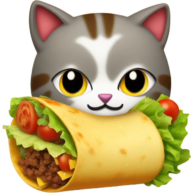 Taco cat emoji