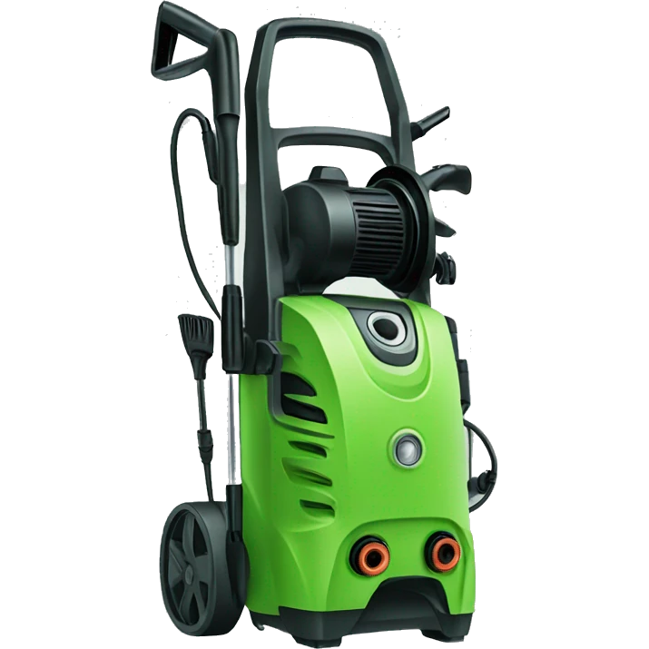 Pressure washer green emoji