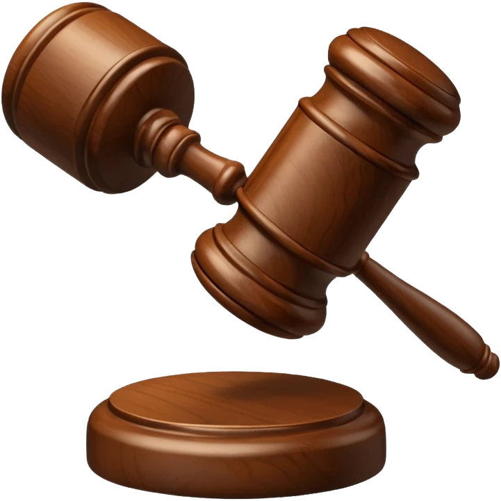 judges gavel emoji