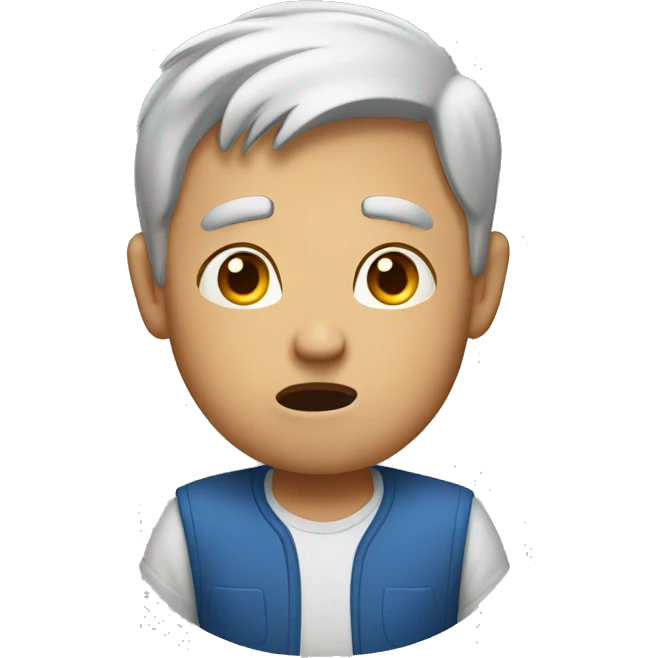 Confused dad emoji