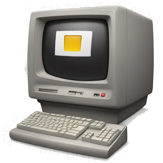 old computer emoji
