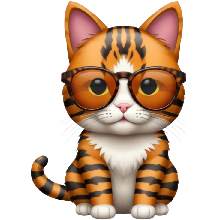 cat wearing sunglasses emoji